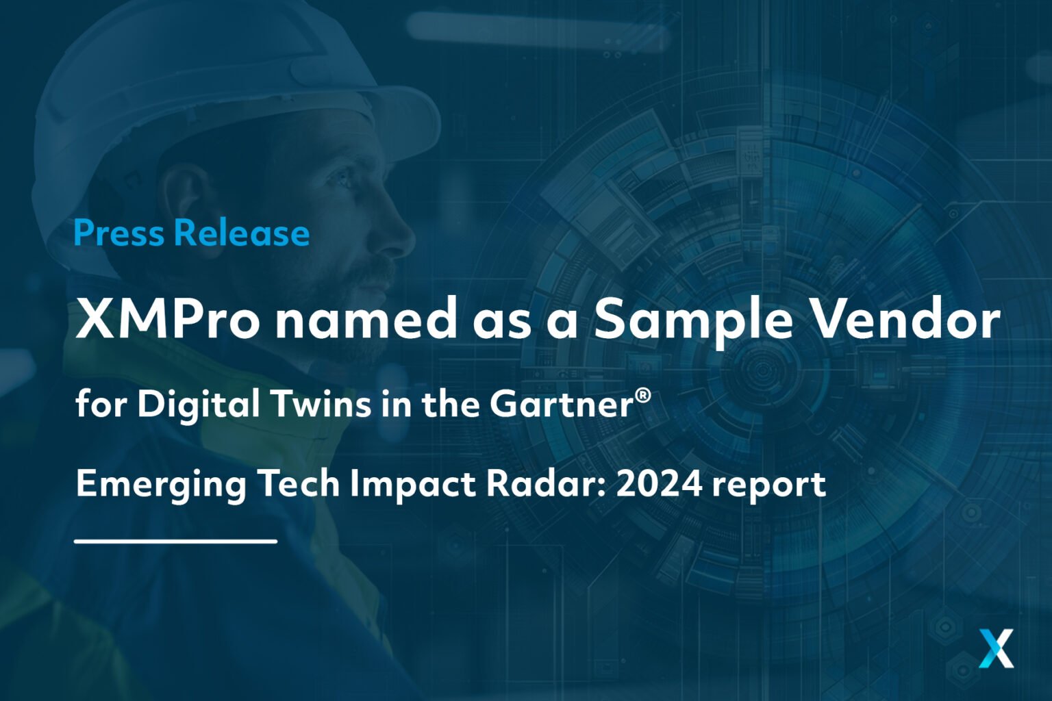 Xmpro Named As A Sample Vendor For Digital Twins In The Gartner