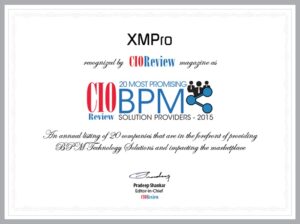 XMPro CIOReview BPM