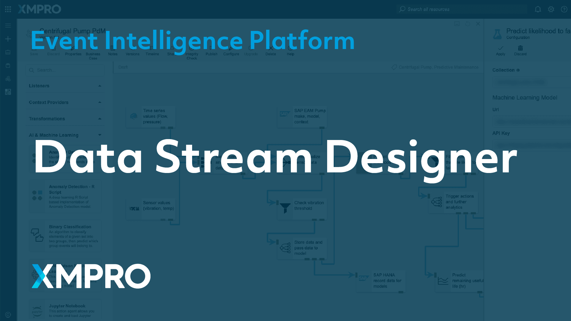 XMPRO Data Stream Designer Overview