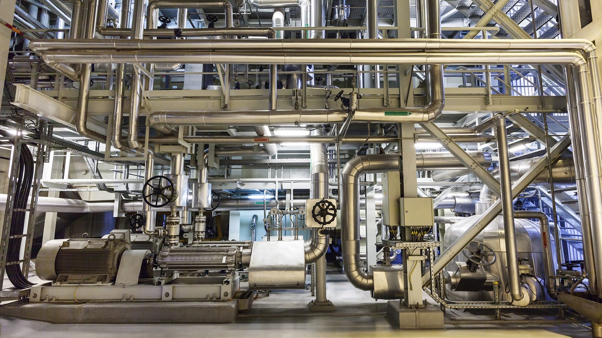 Digital twin visualisation of an industrial process asset