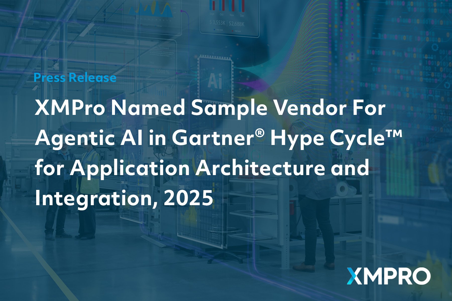 XMPro Named a Sample Vendor for Agentic AI in Gartner® Hype Cycle™ for Application Architecture and Integration, 2025