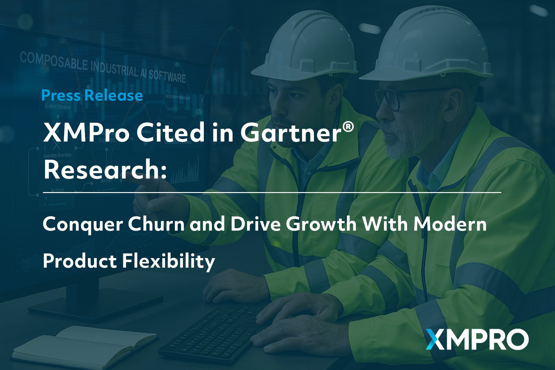 XMPro Cited as example in the 2025 Gartner® Conquer Churn and Drive Growth With Modern Product Flexibility Research