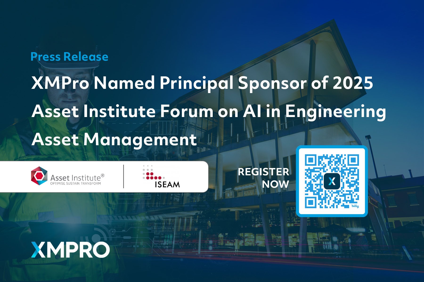 XMPro to Sponsor 2025 Asset Institute Forum: AI in Engineering Asset Management, Featuring Speakers from BHP, Capgemini and more
