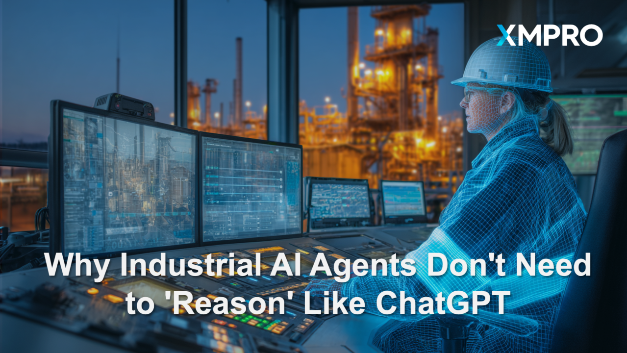 Why Industrial AI Agents Don't Need to "Reason" Like ChatGPT