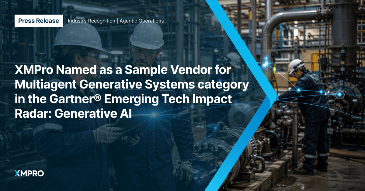 XMPro recognition in Emerging Tech Impact Radar: Generative AI